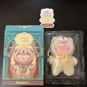 Lulu Piggy - Teddy Lulu Plush Bear in Yellow